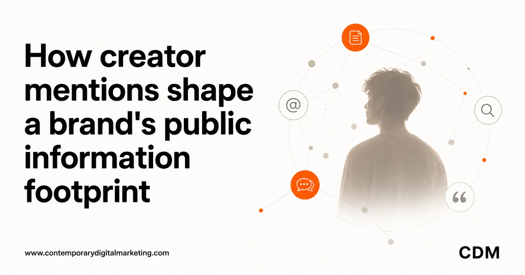 How creator mentions shape a brand’s public information footprint