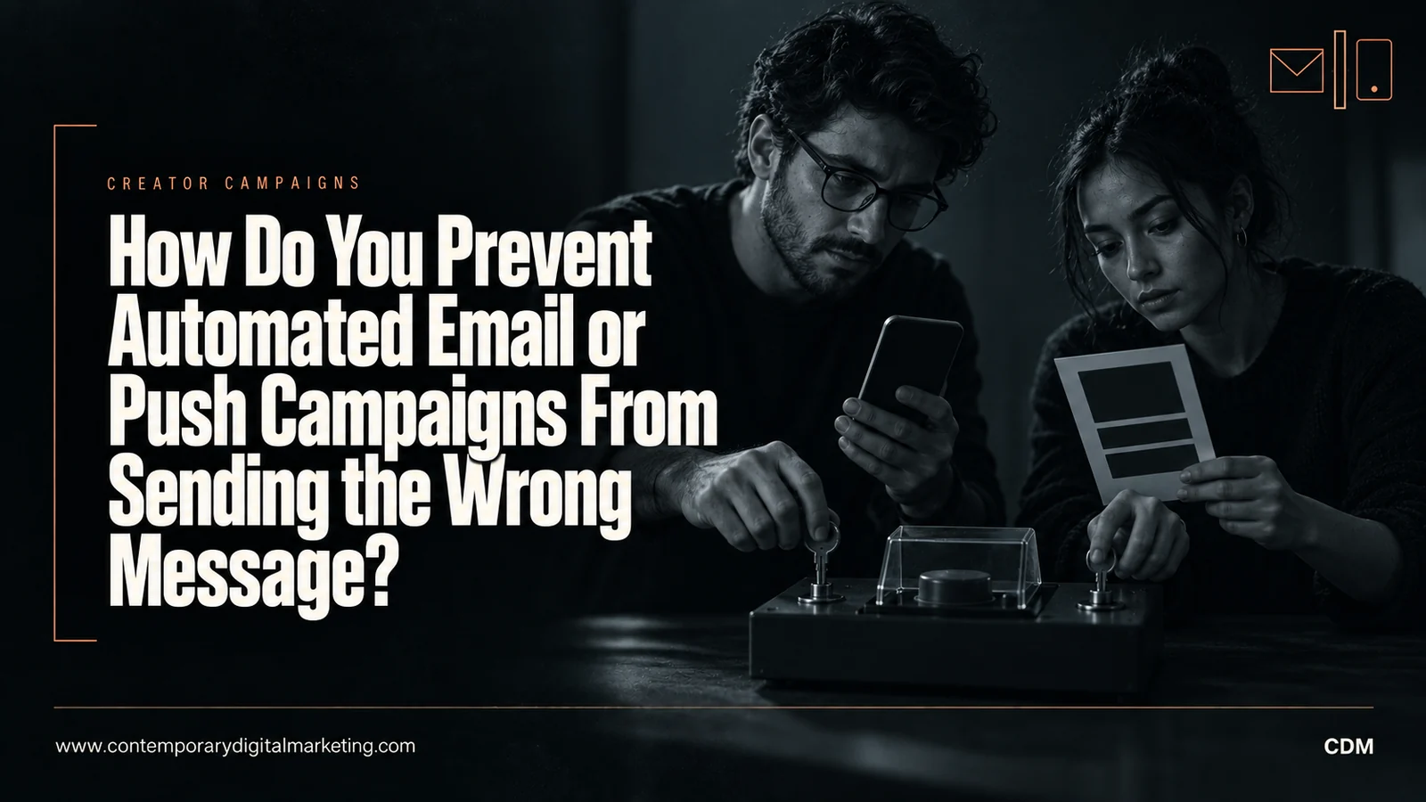 How Do You Prevent Automated Email or Push Campaigns From Sending the Wrong Message?