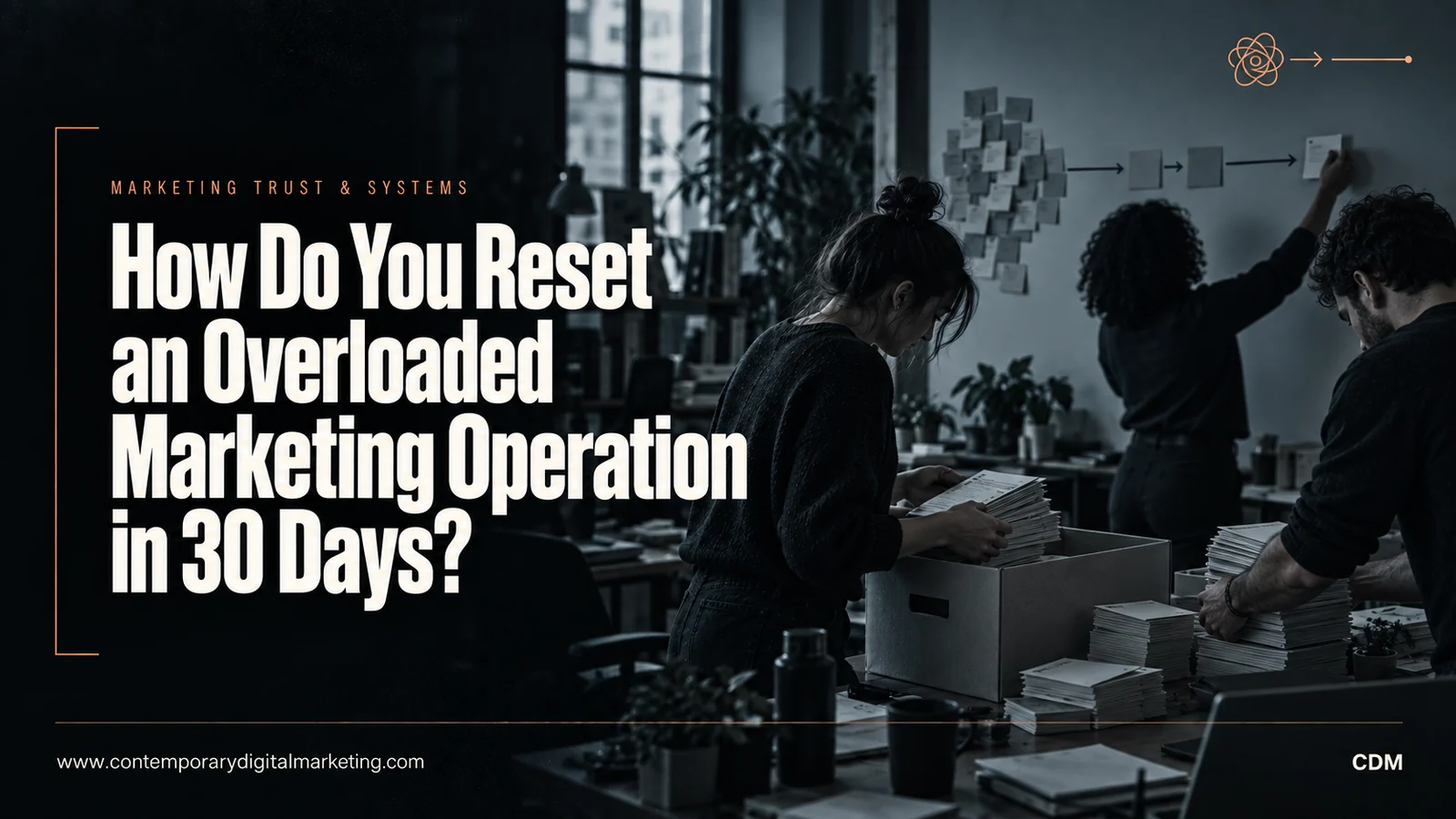How Do You Reset an Overloaded Marketing Operation in 30 Days?