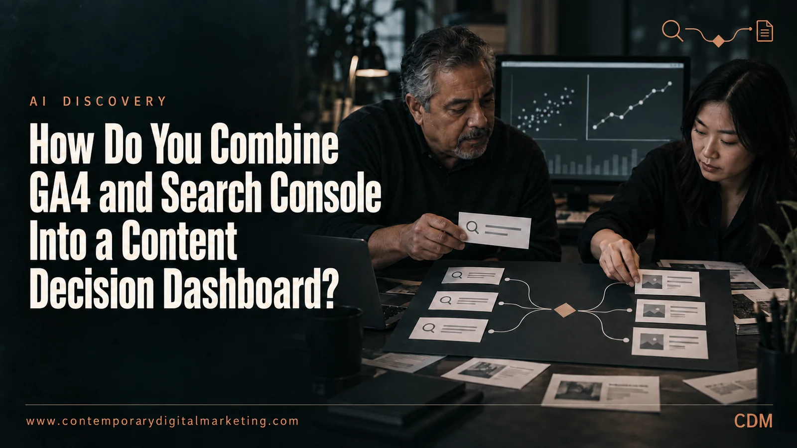 How Do You Combine GA4 and Search Console Into a Content Decision Dashboard?