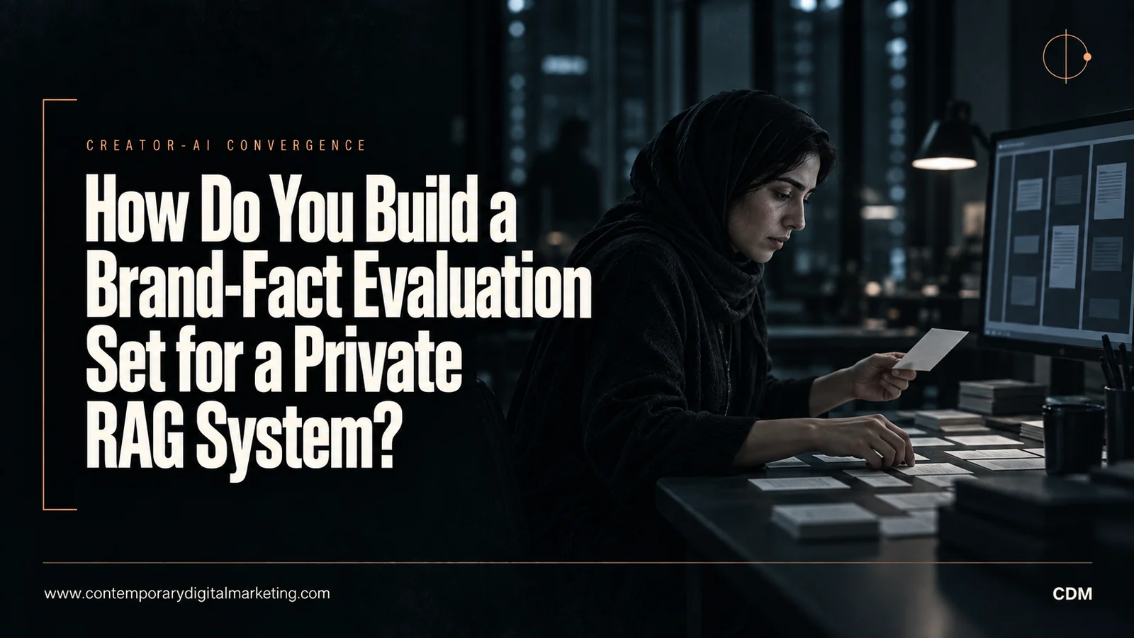 How Do You Build a Brand-Fact Evaluation Set for a Private RAG System?