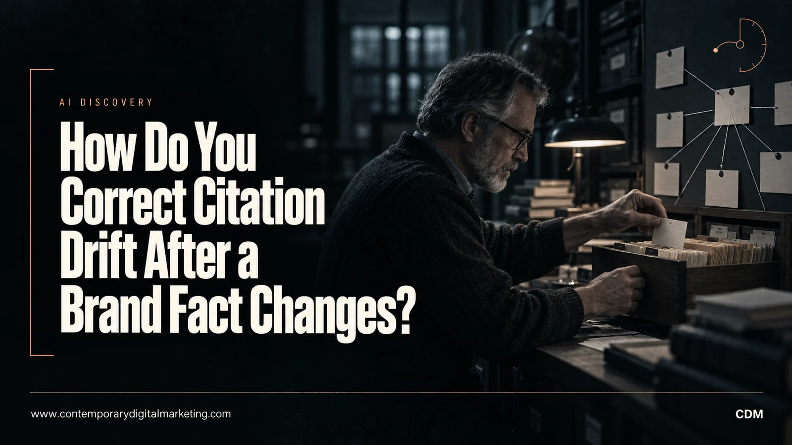 How Do You Correct Citation Drift After a Brand Fact Changes?